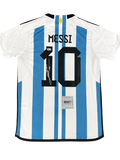 Jersey firmado por Lionel Messi