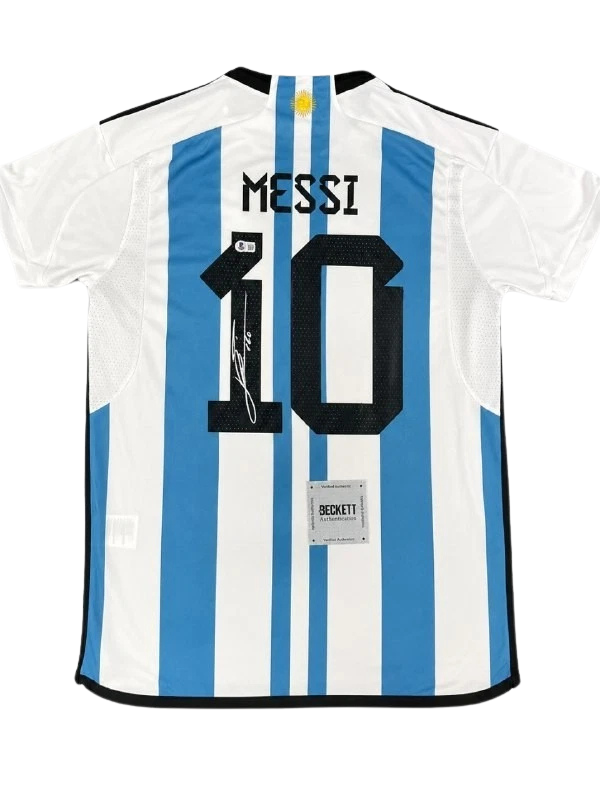 Jersey firmado por Lionel Messi