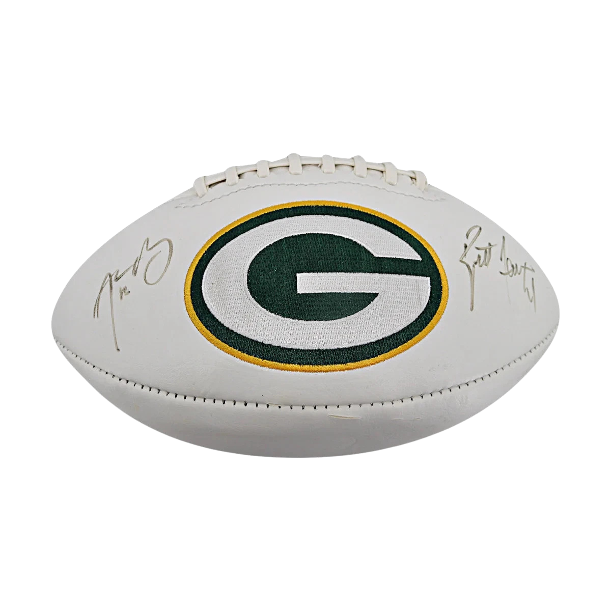 Balón firmado por Aaron Rodgers
