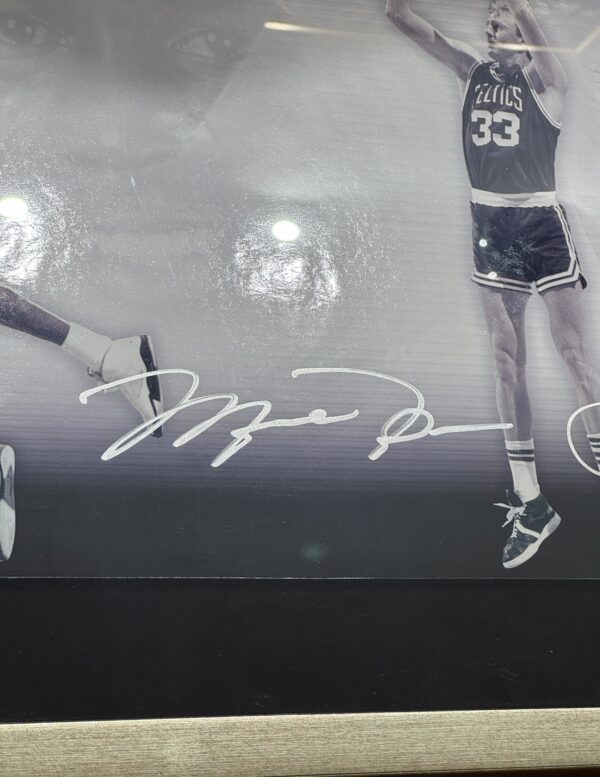 Foto Enmarcada Legends NBA / Michael Jordan – Larry Bird – Magic Johnson