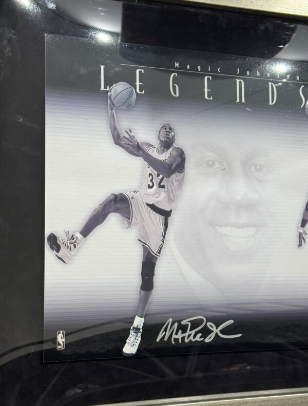 Foto Enmarcada Legends NBA / Michael Jordan – Larry Bird – Magic Johnson
