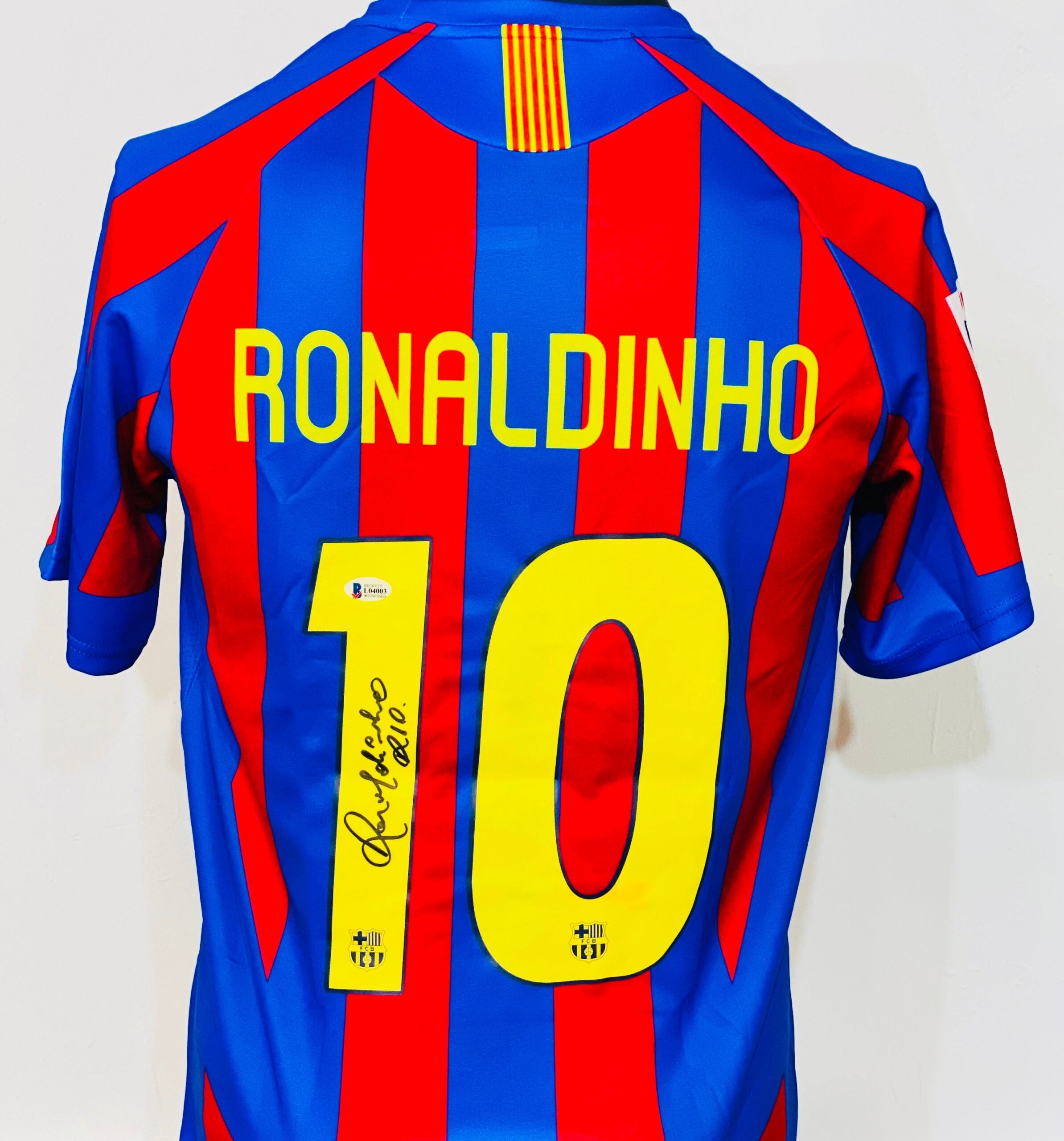 Jersey  Barcelona  Ronaldinho