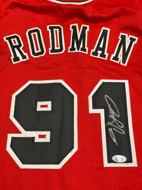 Jersey  Bulls  Dennis Rodman RED