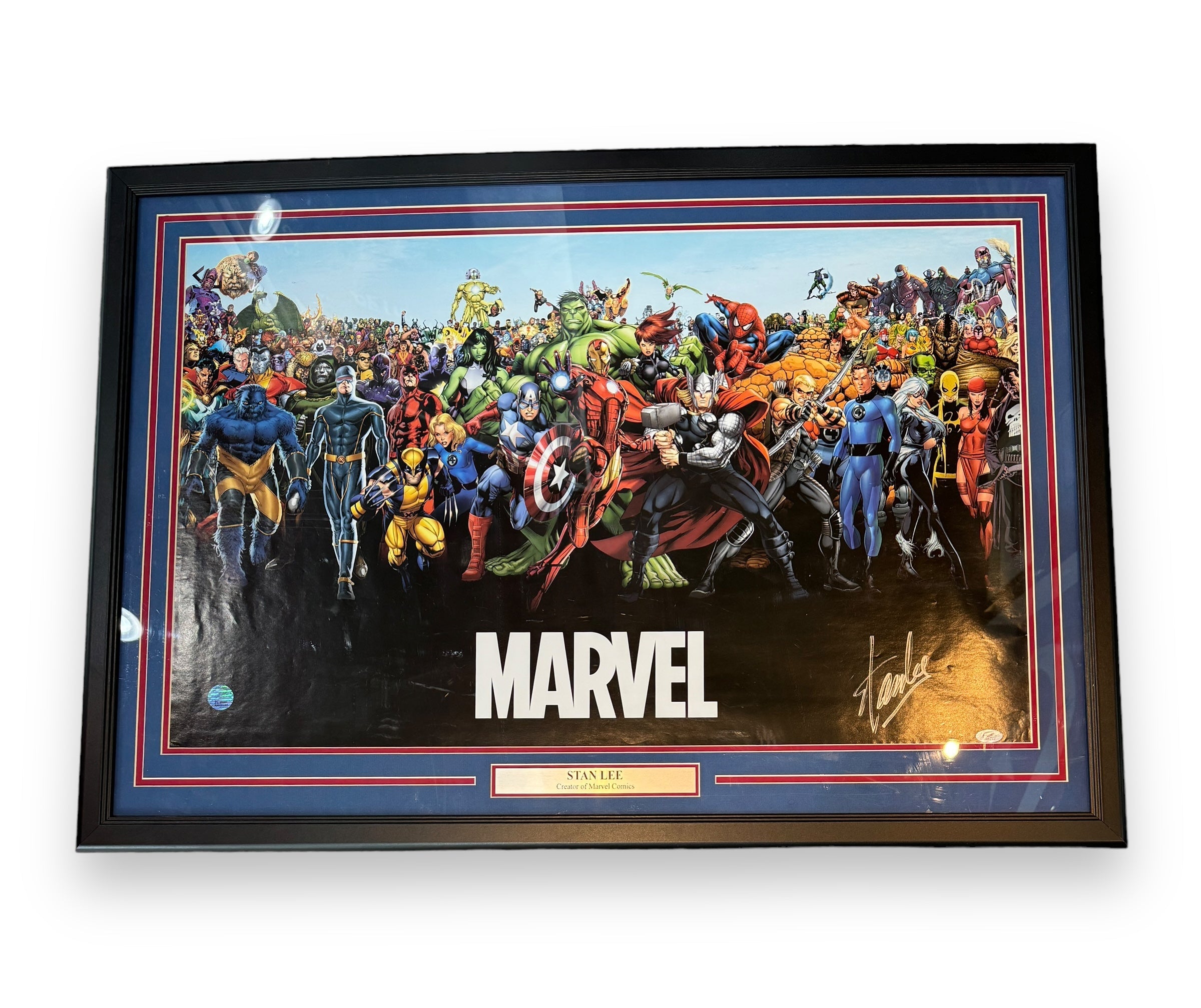 Poster Enmarcado  Comics  Stan Lee